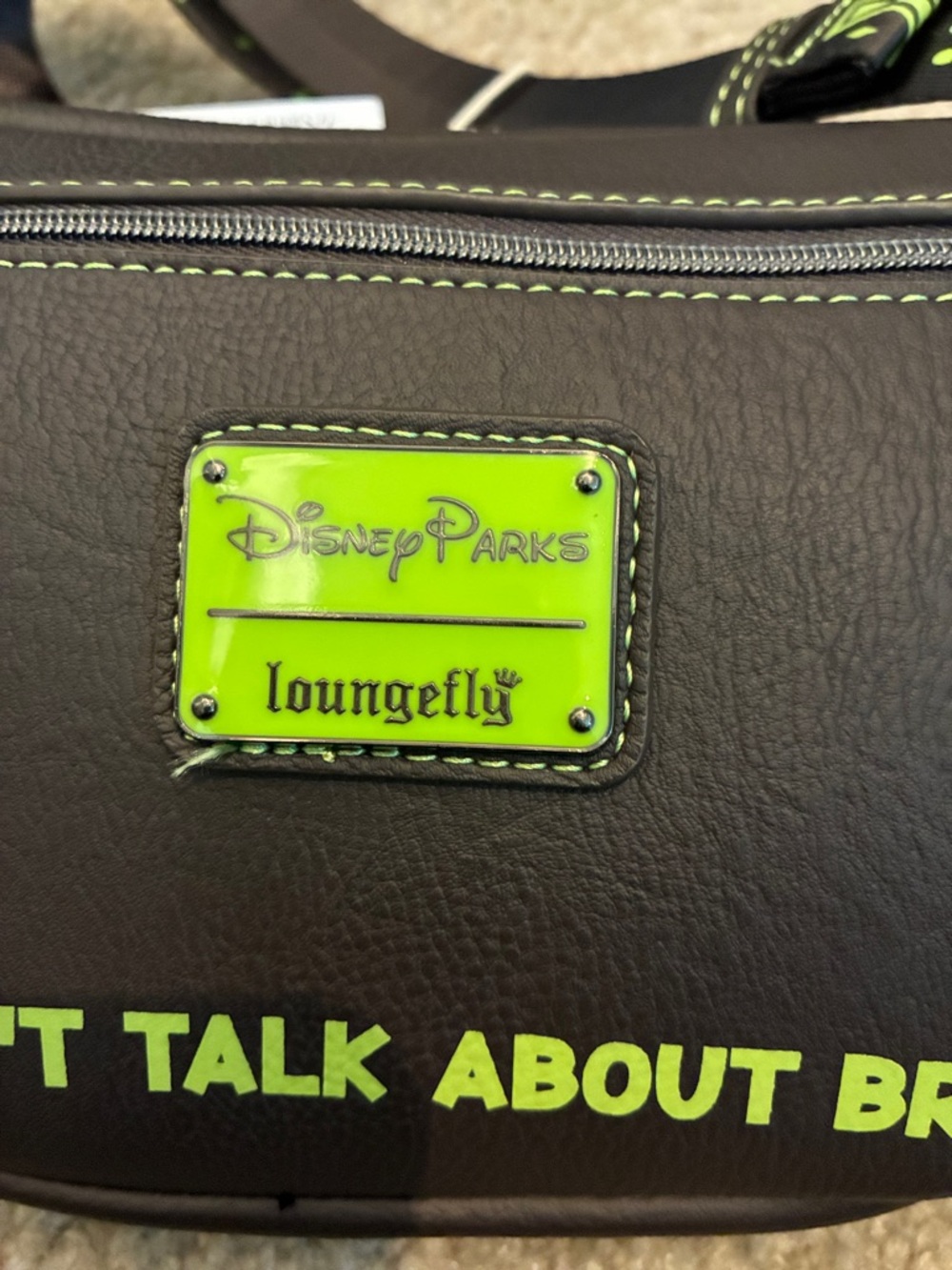 Bruno Disney park lounge fly Glow-In-The-Dark Waist Bag - Picture 7 of 8